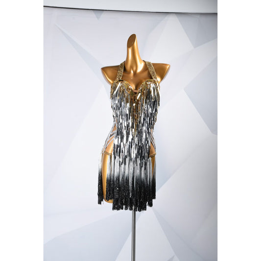 Metallic Dreams | Latin Performance Dress | DSC_5814