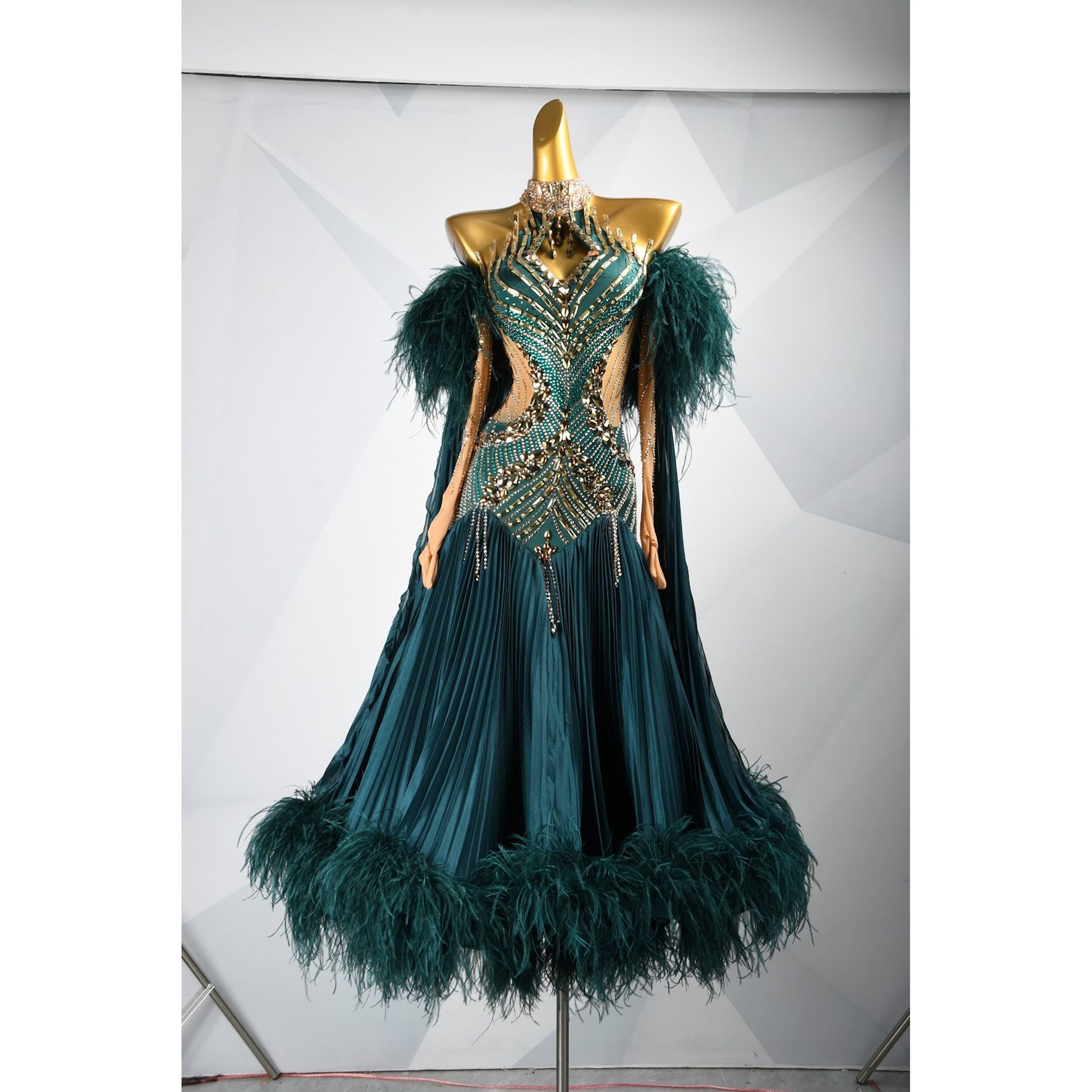 Custom Ballroom Dance Dress
