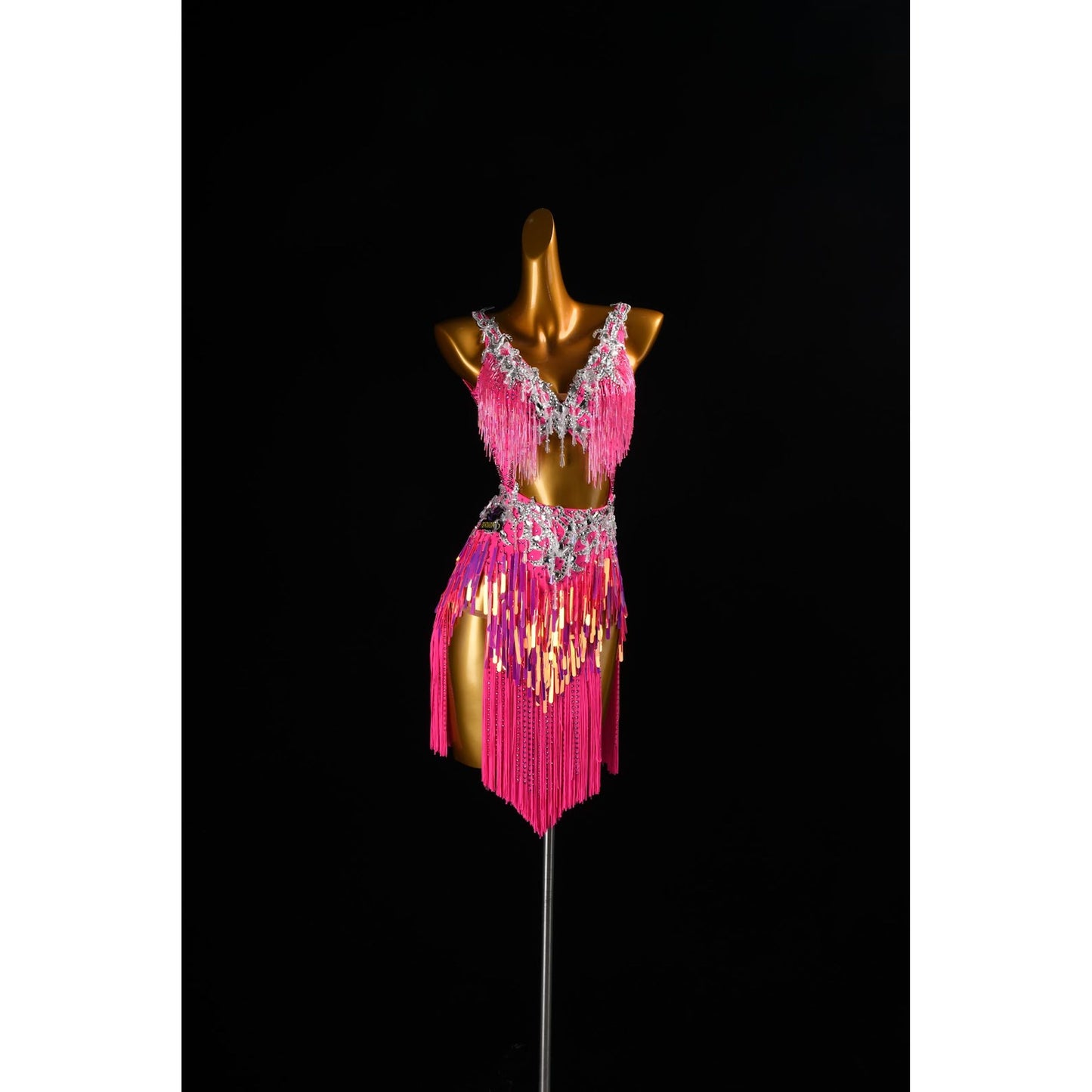 Latin Dance Dress For Girls