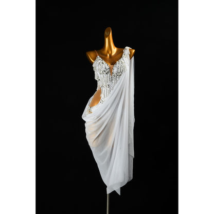 The White Swan Fantasy | Latin Dress For Ladies | DSC_7318