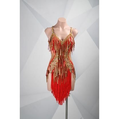 Rhythm Meets Seduction | Latin Stage Dress | DSC_2048