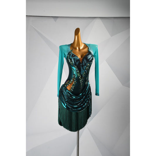 Custom Latin Dance Dress