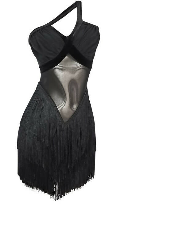 Onyx Temptation Latin Dress | ADL18Dance Dressing