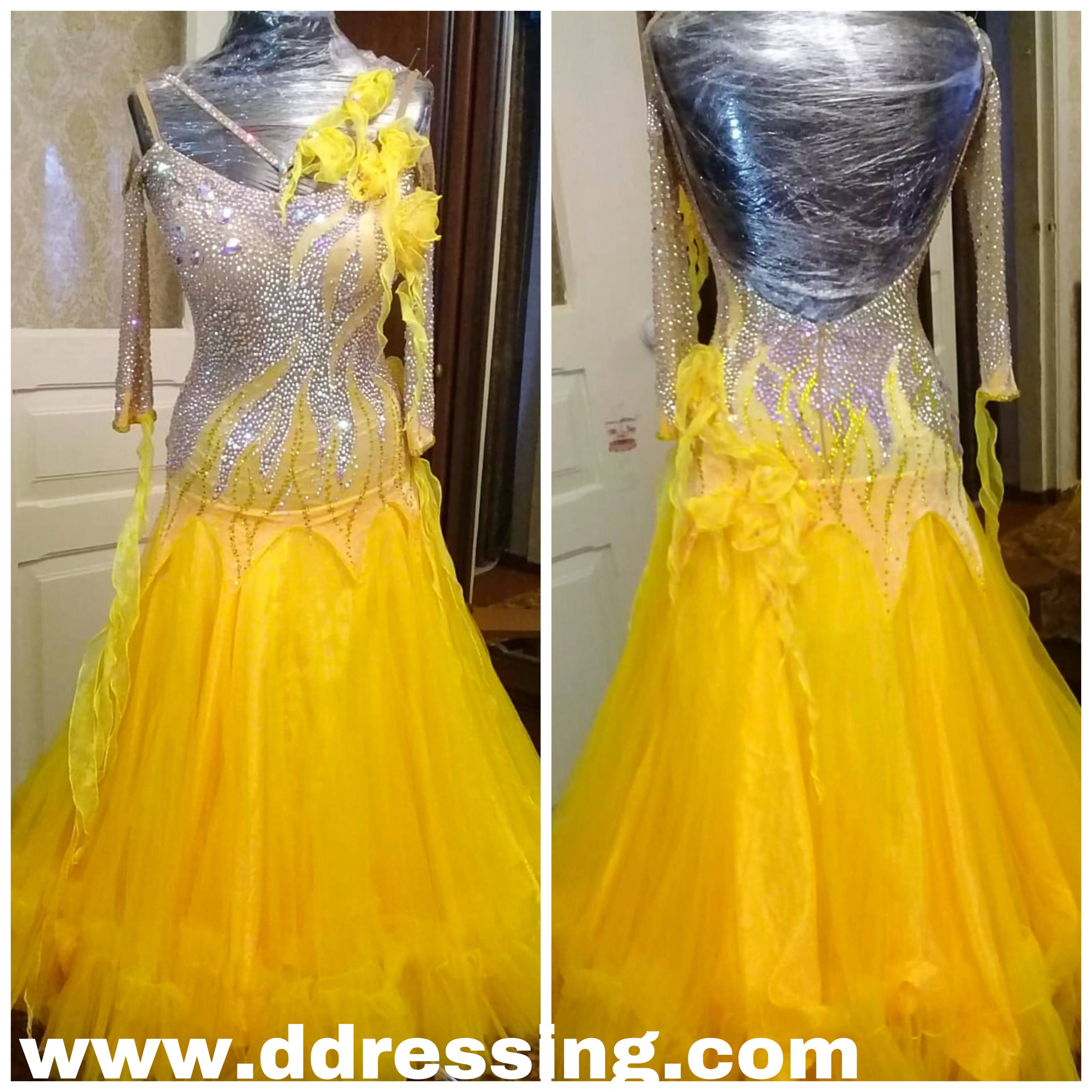 Yellow Standard Dress - DDressing