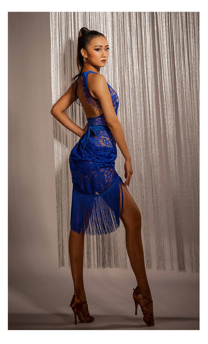 Lace Fusion | Blue/Black | W22C217Dance Dressing