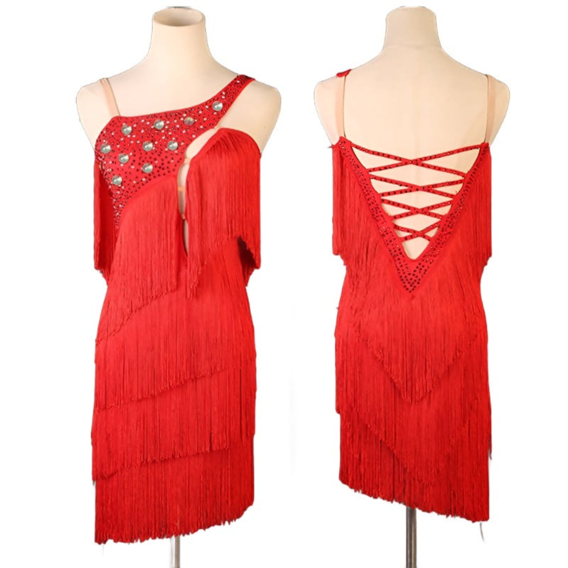 Ruby Rhythms Dress | LQ346Dance Dressing