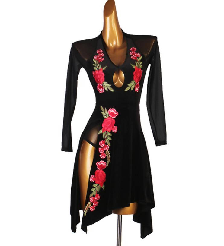 Regal Velvet Rose | LQ242Dance Dressing