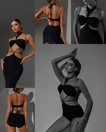 Multiple Styles Flirty Black Practice Outfit | 2315
