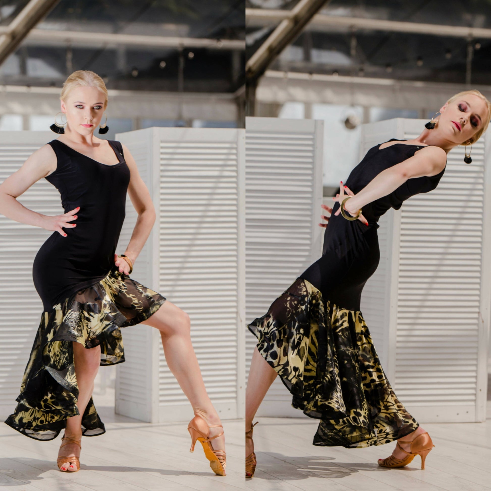 Women Practice Wear  for ballroom smooth modern by Senga Dancewear 