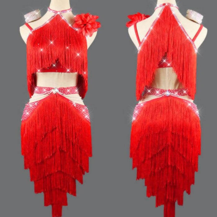 Duo of Dynamism | Red/Blue | QYW05Dance Dressing