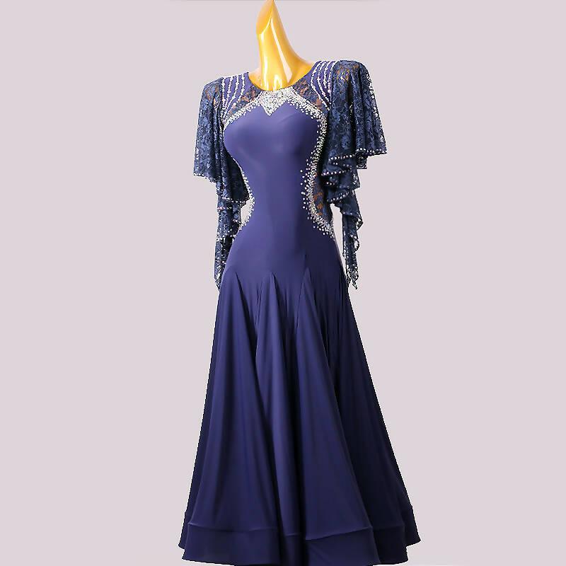 Elegant Euphoria Dress | Blue/Black