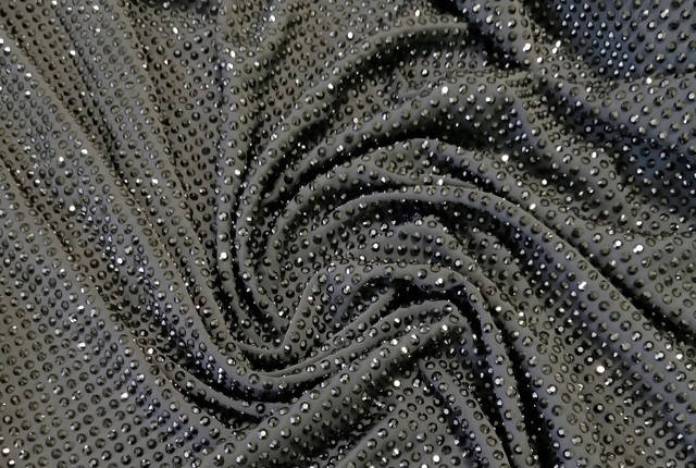 Ballroom Rhinestone Lycra FabricDance Dressing