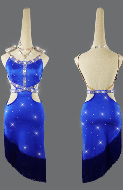 Latin Dance Dress | Custom - Made | QY32