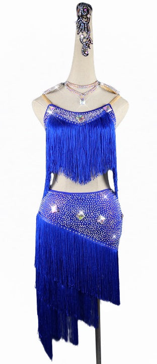 Latin Dance Dress | Custom - Made | QY46