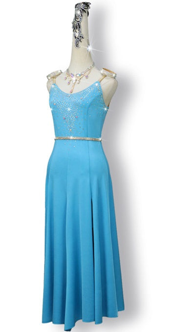 Latin Dance Dress | Custom - Made | QY35