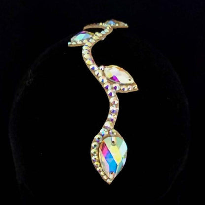 Sparkling Teardrops Hairpiece