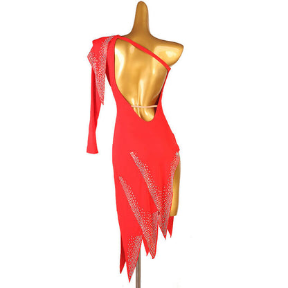 Striking Asymmetric Dress | LQ358