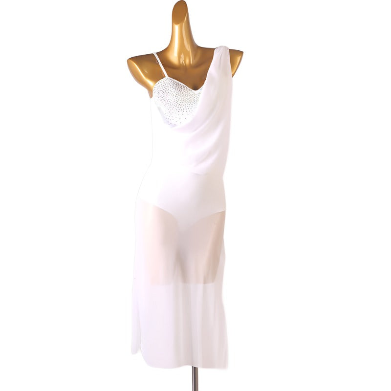 White Latin dress