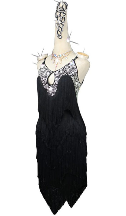 Latin Dance Dress | Custom - Made | QY56