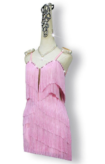 Latin Dance Dress | Custom - Made | QY48