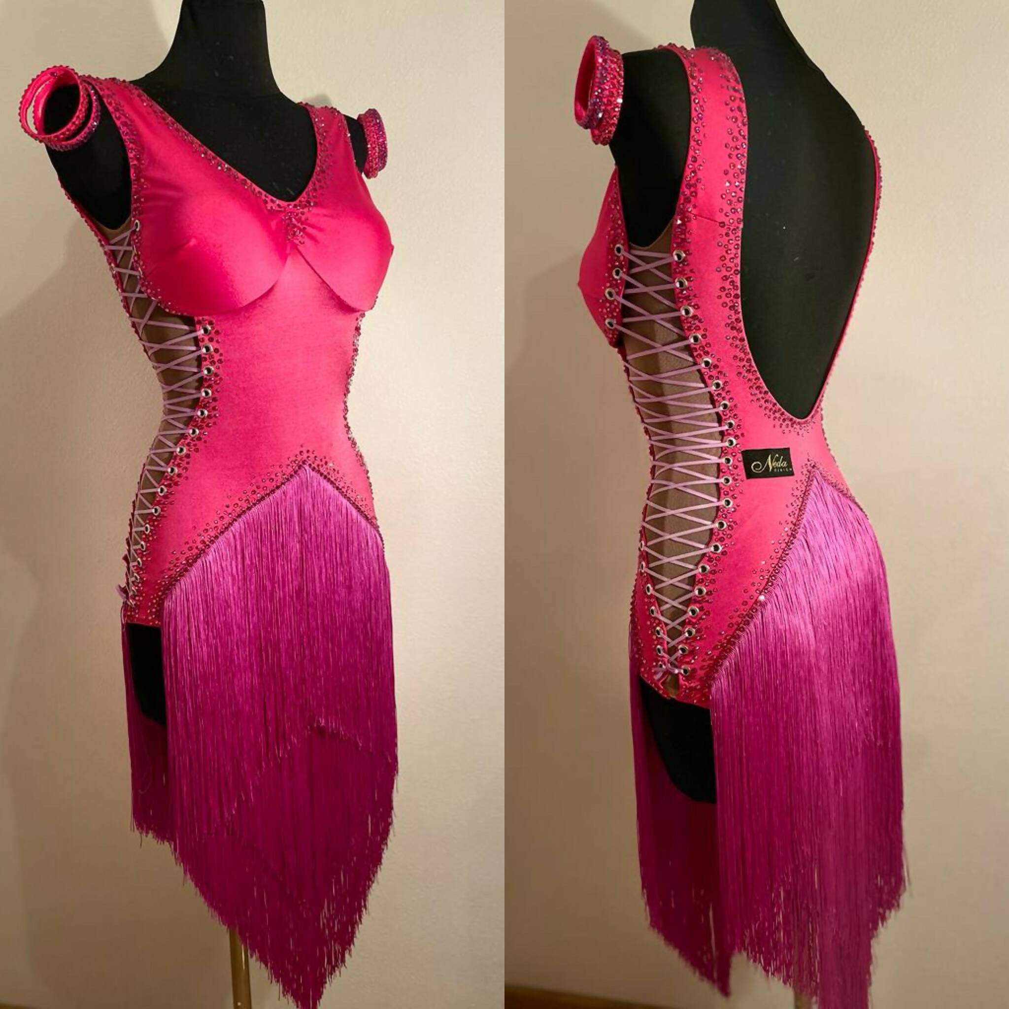 Daca Dressing Candy-Coated Latin AttireDance Dressing – DDressing | The Dance ...