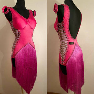 Candy-Coated Latin Attire, rhythm dress for sale, latin dresses, rhythm dresses for sale, dance dress, competition dress, Neda Design