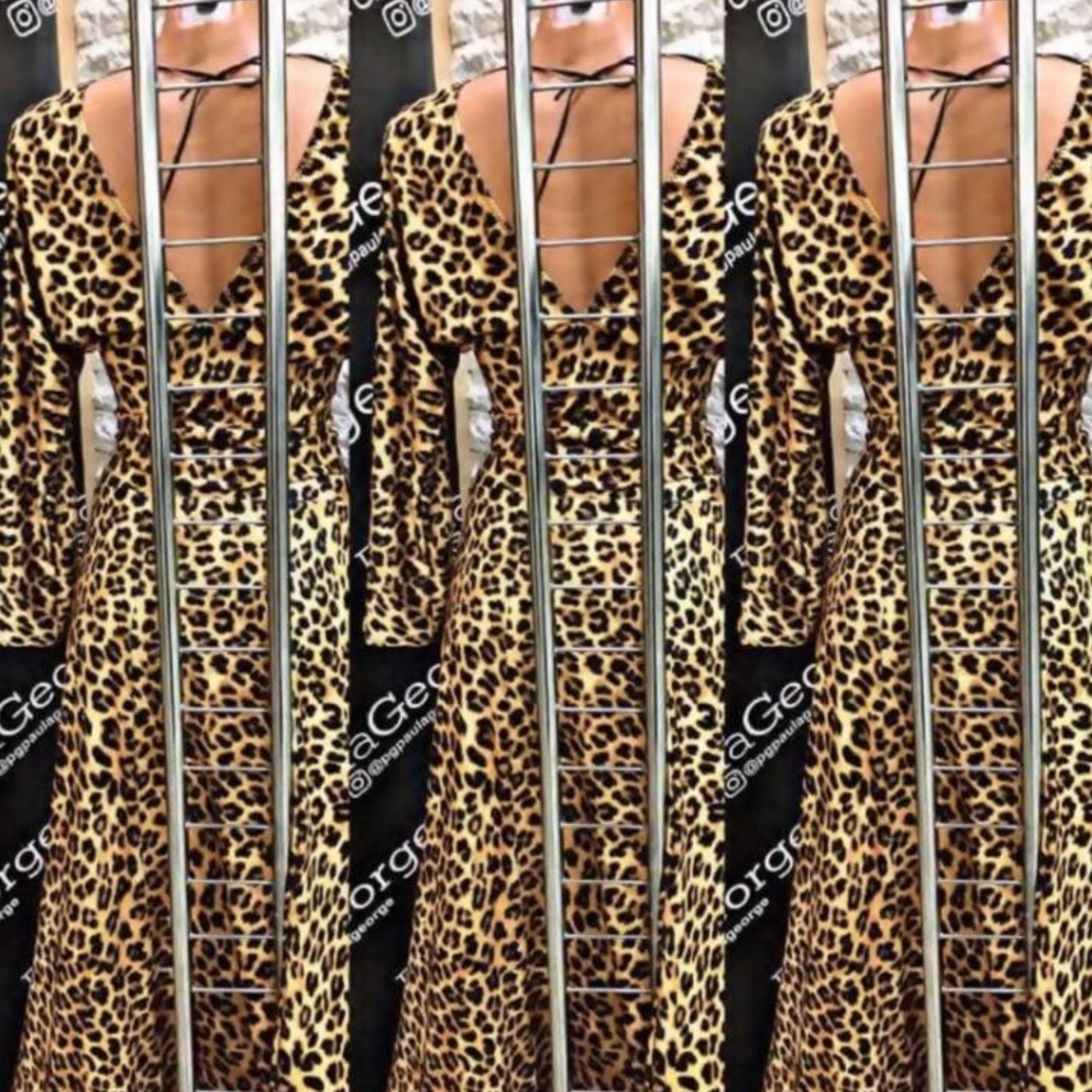 New Leopard Standard Ballroom Dancewear Junior-Adult Blouse & Skirt Set (dancewear, dance practice)