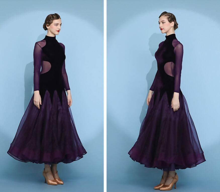 Regal Amethyst Ballroom Dance Dress | 2115Dance Dressing