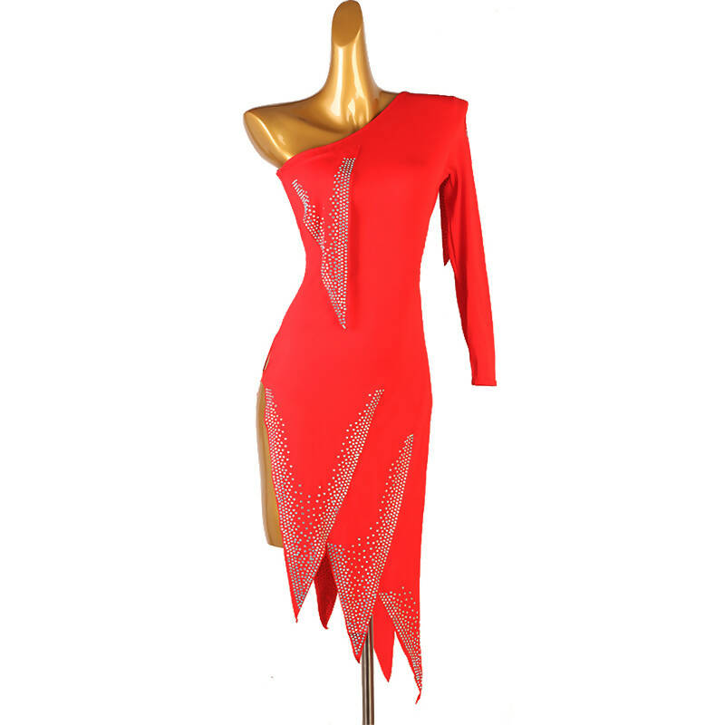 Striking Asymmetric Dress | lq358