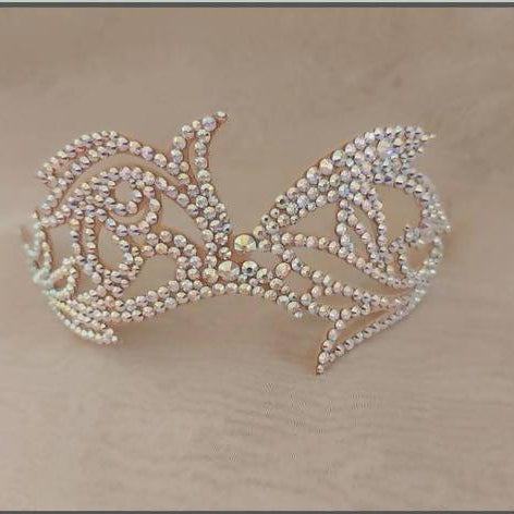 Ballroom Chic AB Crystal Bun EleganceDance Dressing