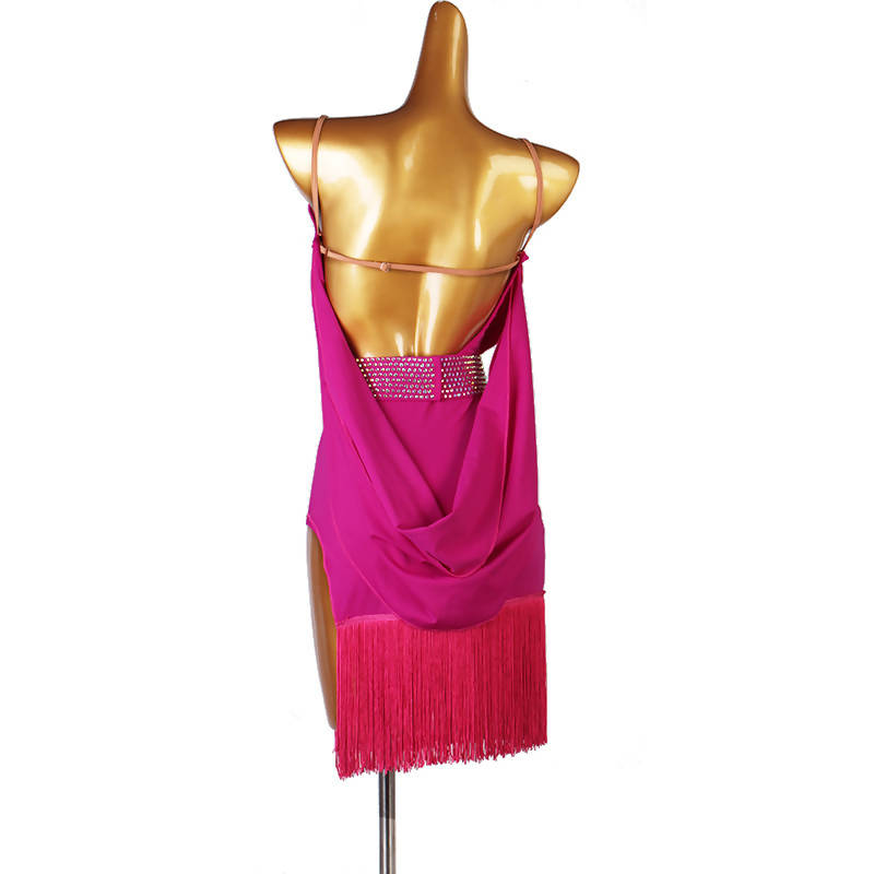 Pink latin dress