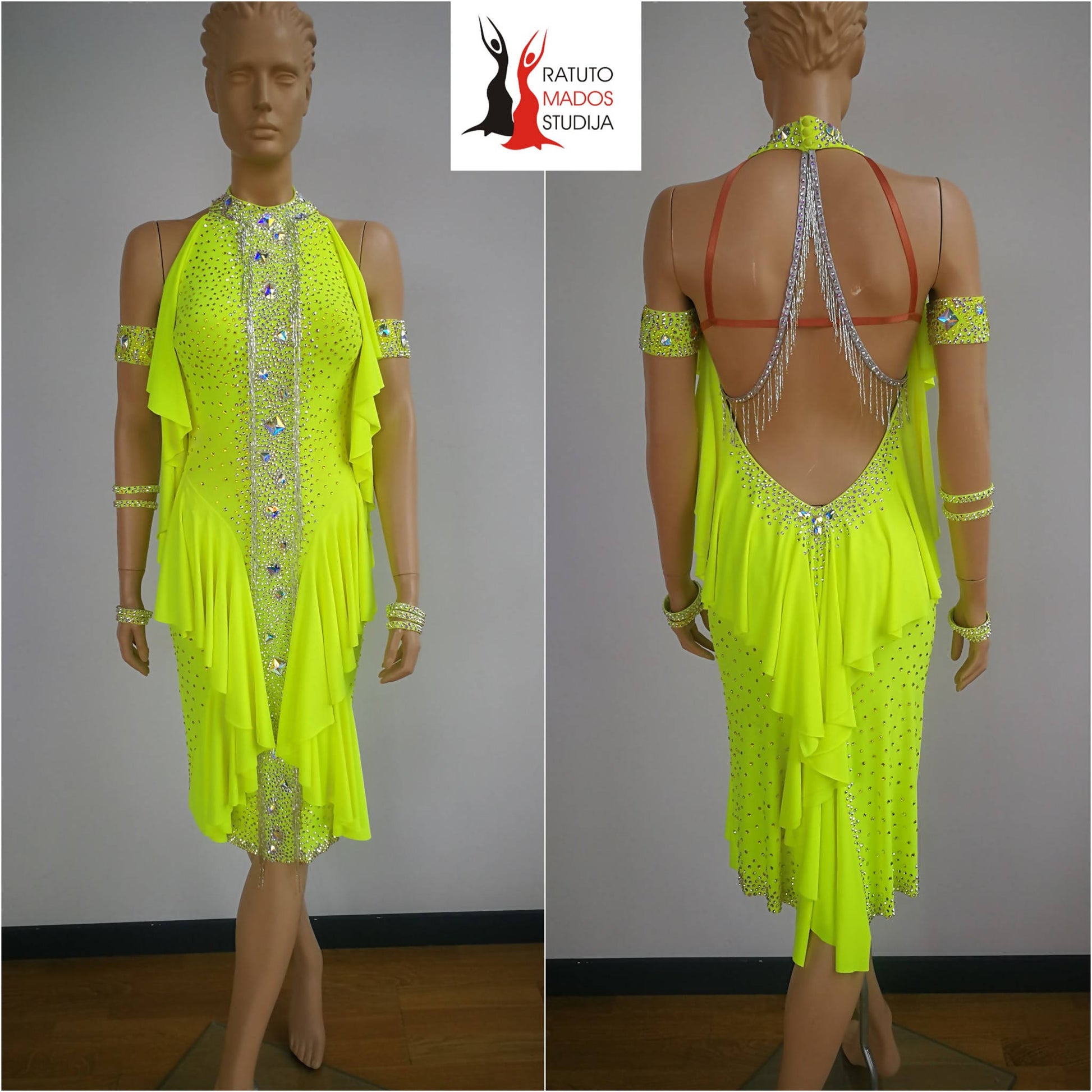 Lime Latin DressDance Dressing