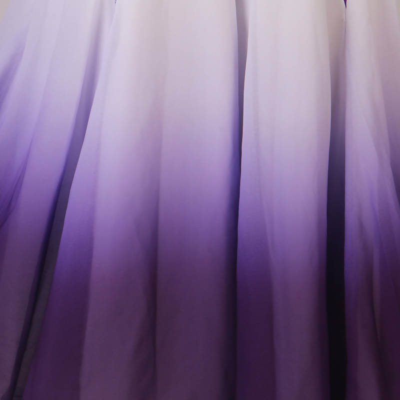 Purple ballroom dress