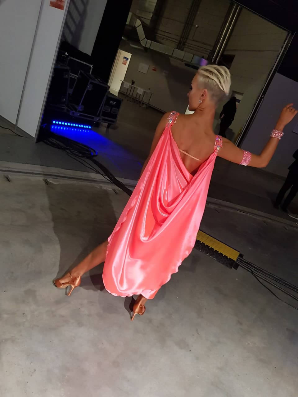 Pink Latin Dress (latin dress for sale, latin, dancesport, rhythm)