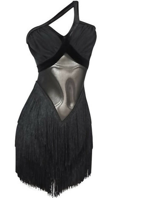 Onyx Temptation Latin Dress | ADL18Dance Dressing