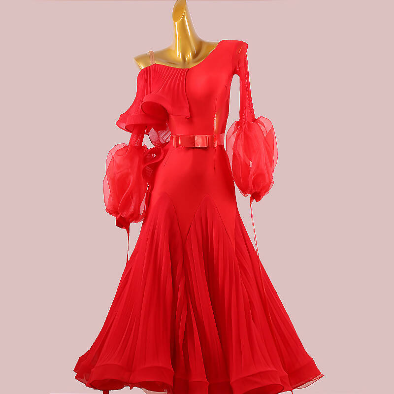 New Red Standard Customized Ballroom Dress LXT854, standard dress for sale, ballroom dresses