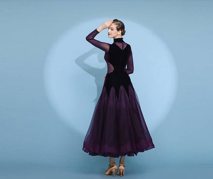 Regal Amethyst Ballroom Dance Dress | 2115Dance Dressing