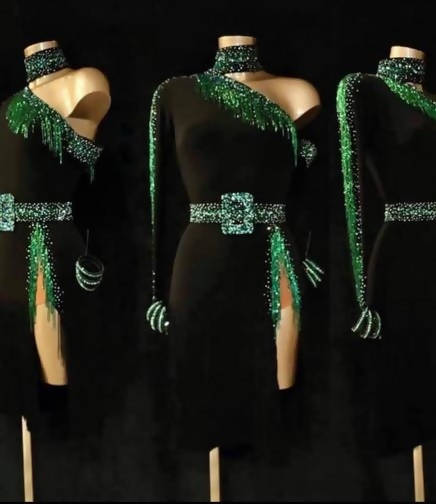 Sirius Black Emerald Latin Dress