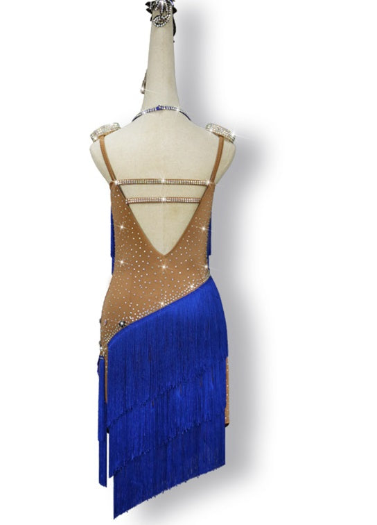 Latin Dance Dress | Custom - Made | QY47