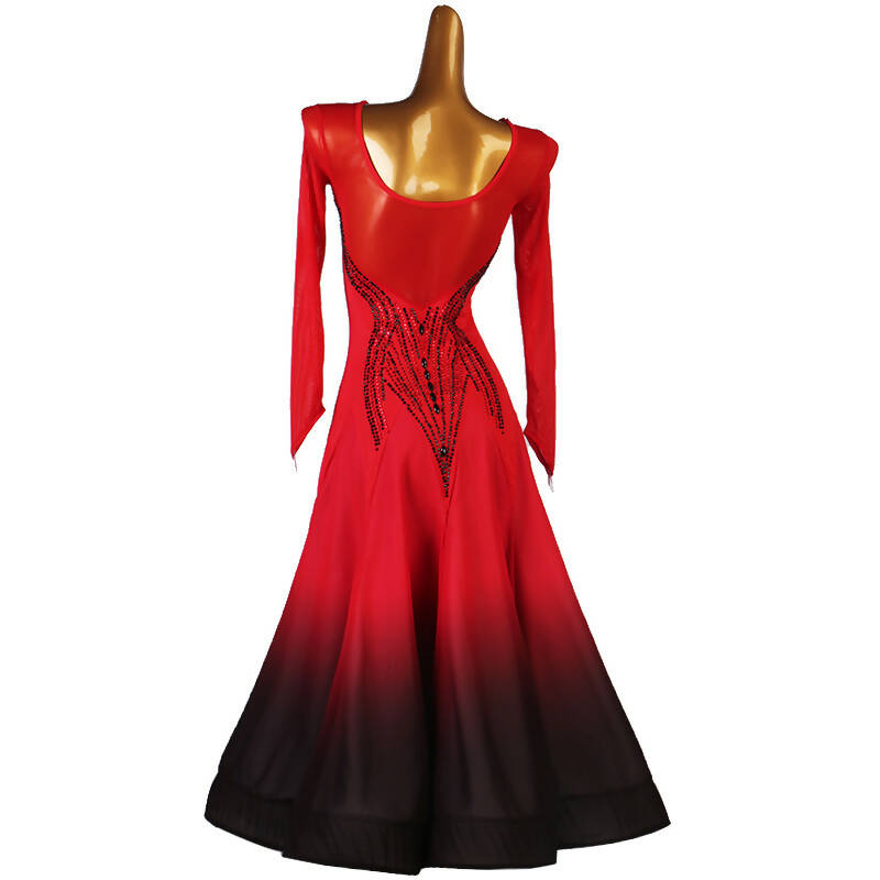 Ravishing Ruby Waltz Standard Dress | mq300Dance Dressing