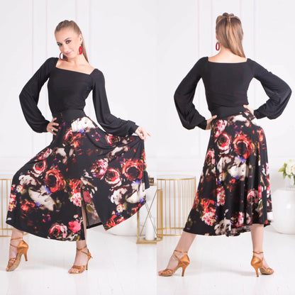 Serene Carimbo Ballroom SkirtDance Dressing