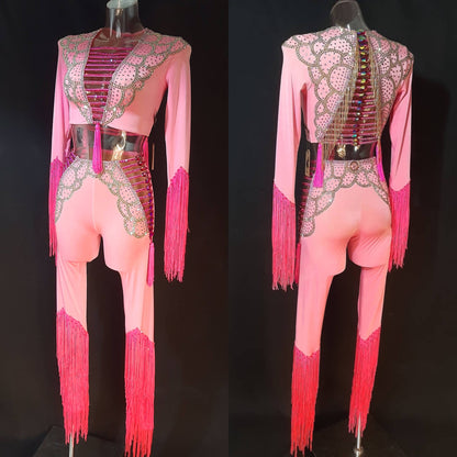 Pink Latin Jumpsuit