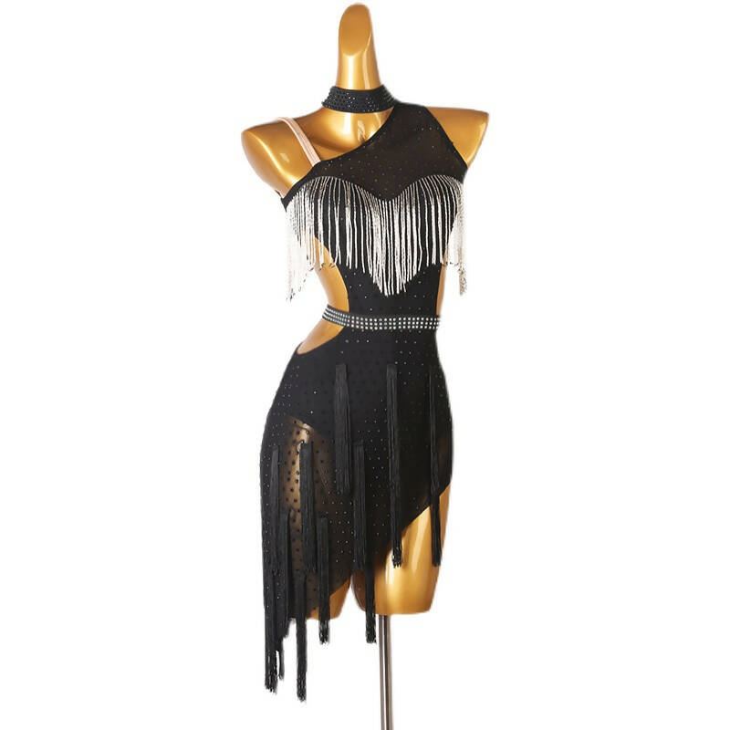 Silhouette Siren Custom Latin Competition Dress | Black/Light Green | DDressing | The Dance Dressing Shop Silhouette Siren Custom Latin Competition Dress | Black/Light Green | DDressing | The Dance Dressing Shop