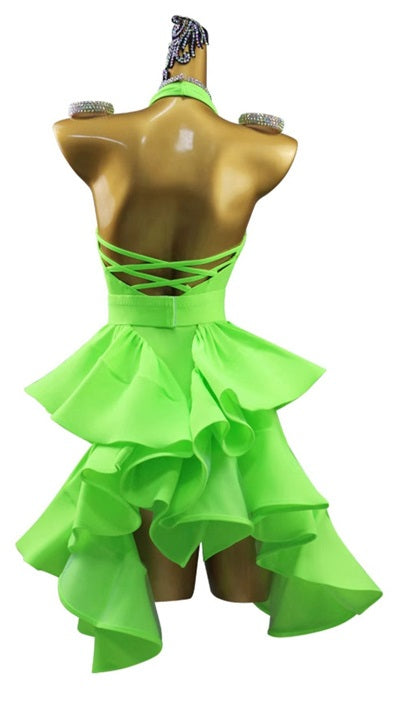 Latin Dance Dress | Custom - Made | QY20Dance Dressing