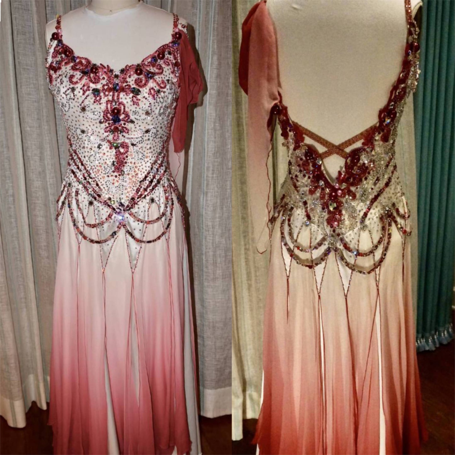 New Purple & White Smooth Dress by Kalina