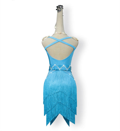 Latin Dance Dress | Custom - Made | QY25Dance Dressing