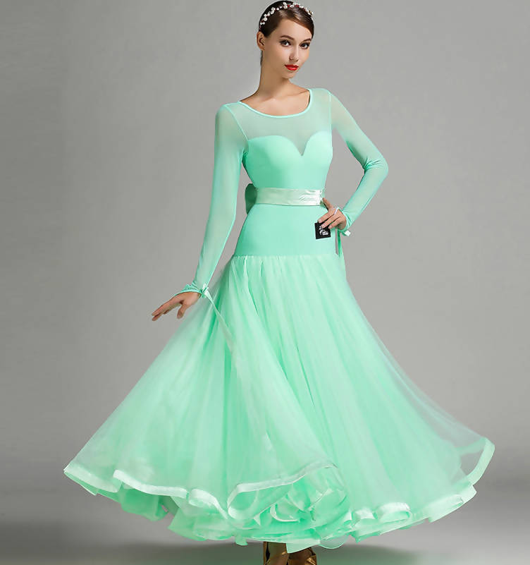 Dark Green Ballroom Dress