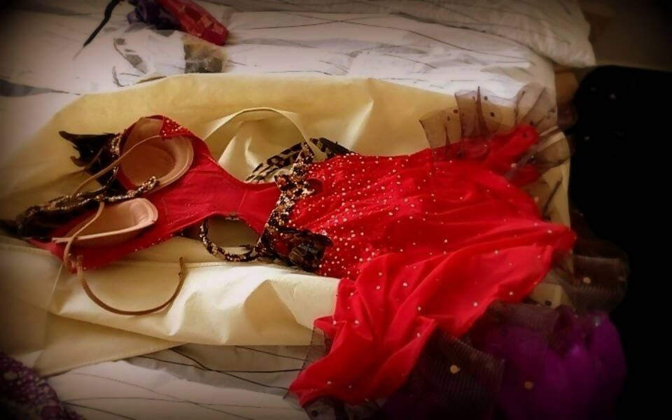 Dore Design Red Latin Dress (latin dress for sale, latin, dancesport, rhythm)