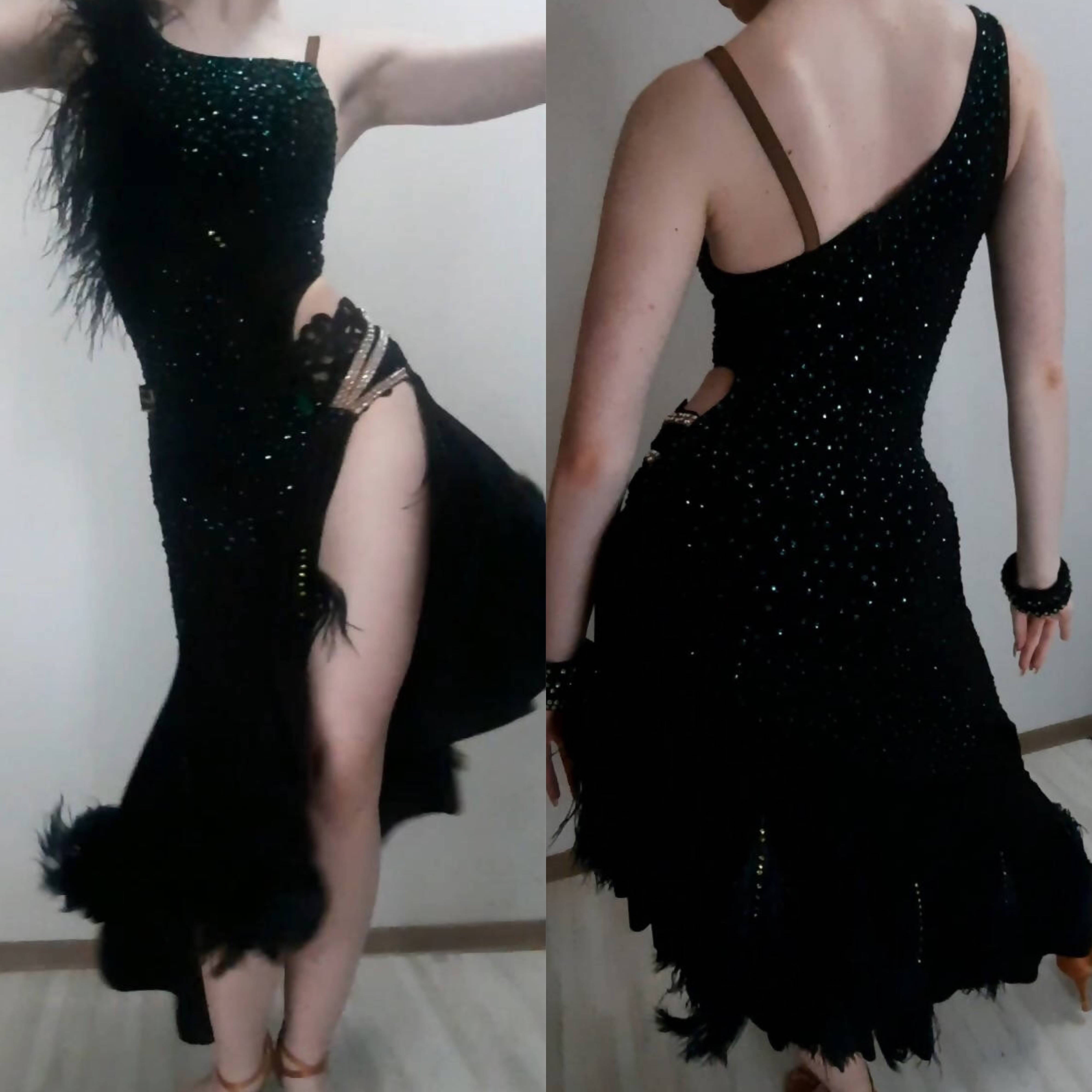 Latin Black Dress