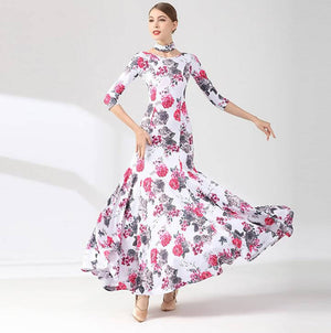 Open image in slideshow, Floral Symphony Dress | 9075
